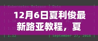 夏利俊路亚教程深度解析，观点与实践价值探讨