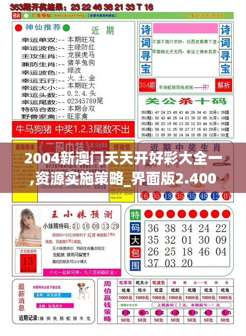 2004新澳门天天开好彩大全一,资源实施策略_界面版2.400