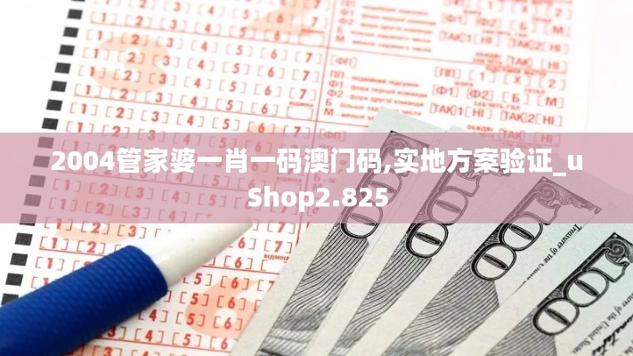 2004管家婆一肖一码澳门码,实地方案验证_uShop2.825