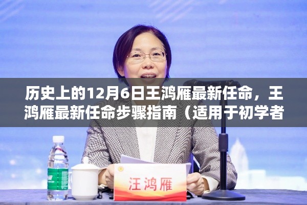 王鸿雁最新任命步骤指南，适用于初学者与进阶用户的指南（12月6日历史回顾）