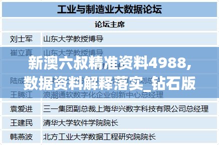 新澳六叔精准资料4988,数据资料解释落实_钻石版11.321