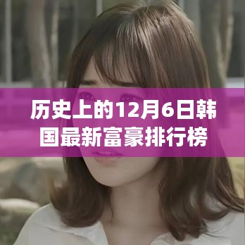 历史上的12月6日韩国最新富豪排行榜，​历史上的12月6日，韩国富豪与自然美景的双重见证，一场寻找内心平静的奇妙旅程