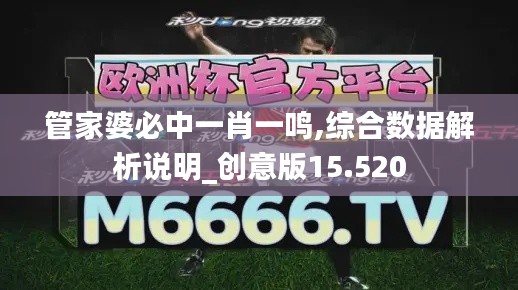 管家婆必中一肖一鸣,综合数据解析说明_创意版15.520