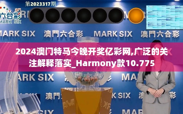 2024澳门特马今晚开奖亿彩网,广泛的关注解释落实_Harmony款10.775