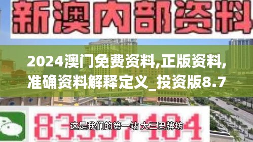 2024澳门免费资料,正版资料,准确资料解释定义_投资版8.726