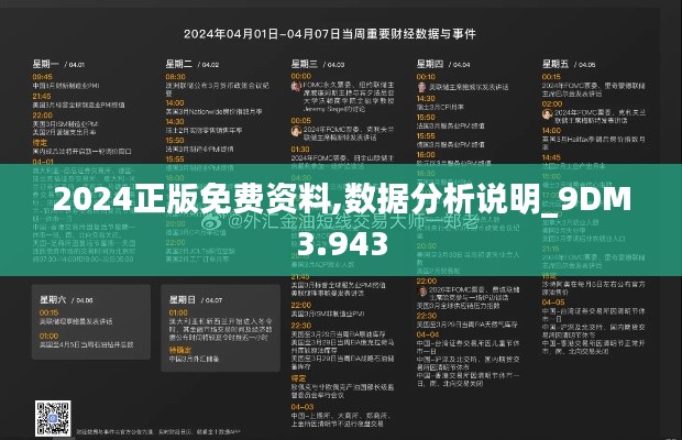 2024正版免费资料,数据分析说明_9DM3.943