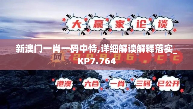 新澳门一肖一码中恃,详细解读解释落实_KP7.764