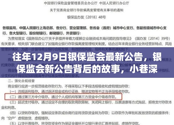 银保监会新公告背后的故事与小巷特色小店探秘揭秘