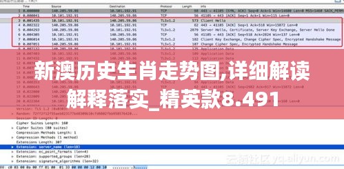 新澳历史生肖走势图,详细解读解释落实_精英款8.491
