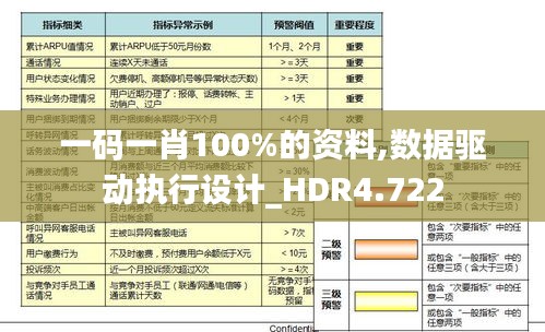 一码一肖100%的资料,数据驱动执行设计_HDR4.722