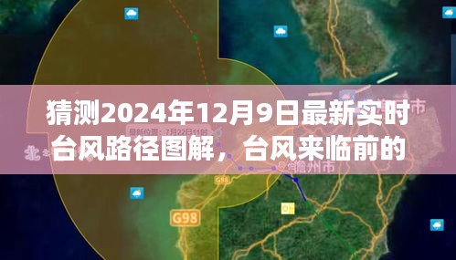 台风路径预测揭秘，2024年12月9日最新实时图解与友情共绘的温馨避风港