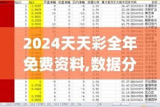 2024天天彩全年免费资料,数据分析驱动解析_经典版3.951