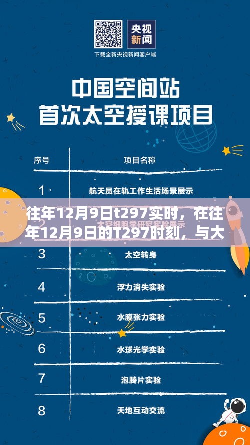 寻找内心的桃花源，在往年12月9日T297时刻与大自然共舞的时刻