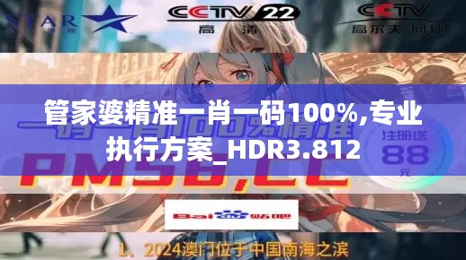管家婆精准一肖一码100%,专业执行方案_HDR3.812