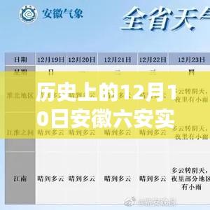 历史上的12月10日安徽六安实时路况查询全攻略,初学者与进阶用户的必备指南