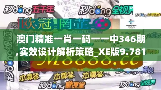澳门精准一肖一码一一中346期,实效设计解析策略_XE版9.781