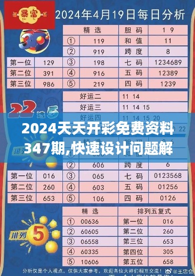 2024天天开彩免费资料347期,快速设计问题解析_模拟版18.787