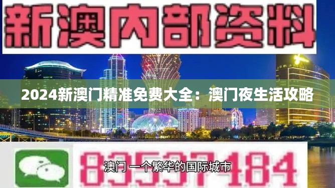 2024新澳门精准免费大全：澳门夜生活攻略