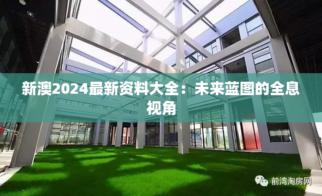 新澳2024最新资料大全：未来蓝图的全息视角