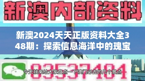 新澳2024天天正版资料大全348期：探索信息海洋中的瑰宝