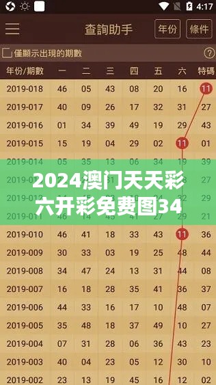 2024澳门天天彩六开彩免费图349期＂：澳门彩的魅力在于349期