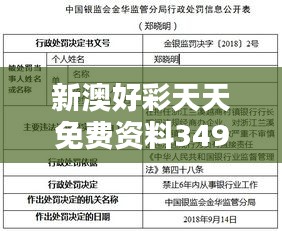 新澳好彩天天免费资料349期：提升您的预测精准度