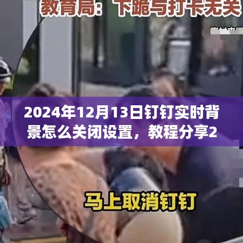 如何关闭钉钉实时背景设置？详细教程分享，打造专属视频会议体验
