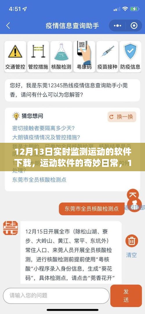 12月13日运动软件下载之旅，实时监测，感受日常奇妙与温馨