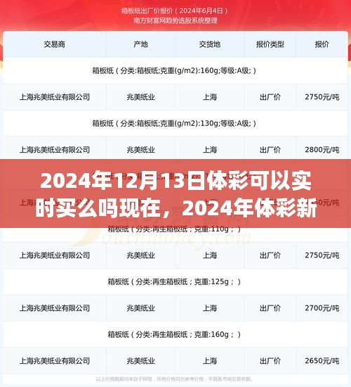 2024年体彩新风尚，实时购买与自然美景的交融，追寻内心宁静与平和
