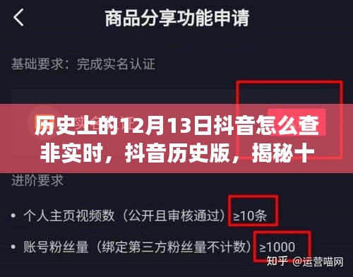 揭秘抖音历史版，非实时功能重塑时空界限，探寻十二月十三日背后的时光机秘密