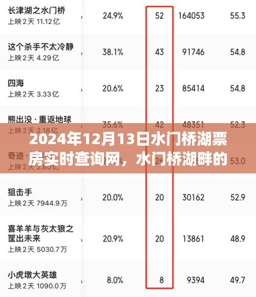 水门桥湖畔的票房奇缘，爱的电影之旅实时查询与体验