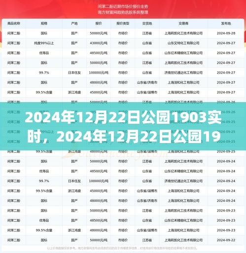 公园1903奇妙时光，自然与科技的完美融合体验