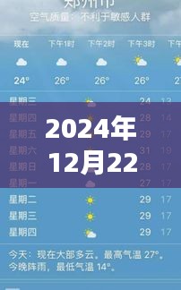 郑州昨日气温实时播报，2024年12月22日天气温度查询