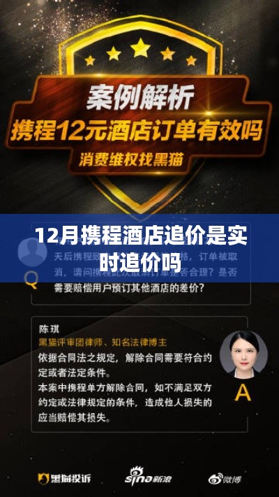 携程酒店12月实时追价吗？