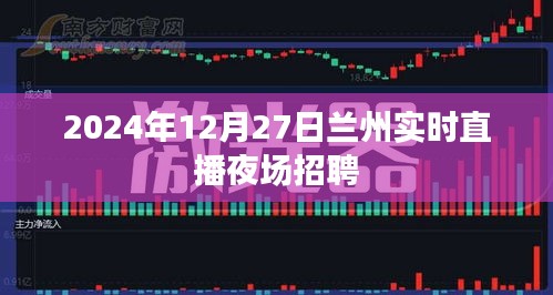 兰州夜场招聘直播实况，探寻职场机遇