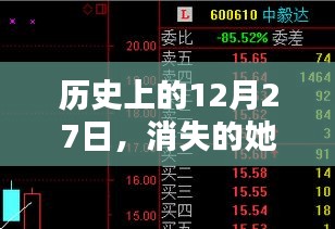 历史上的十二月二十七日，消失的她与笼中票房纪实