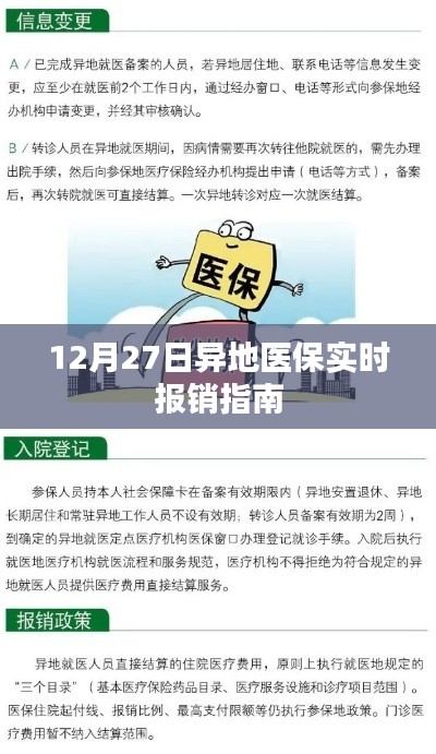 异地医保实时报销指南，12月27日操作步骤解析