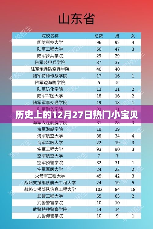 历史上的热门小宝贝，揭秘十二月二十七日精彩瞬间