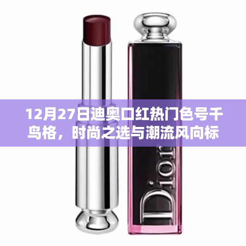 迪奥口红热门色号千鸟格,时尚之选,潮流风向标