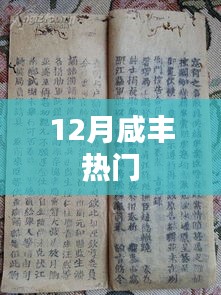 咸丰十二月热点事件回顾