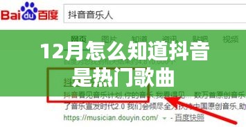 揭秘，如何判断抖音热门歌曲榜单？