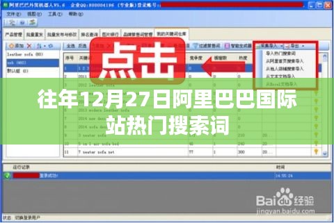 阿里巴巴国际站往年年末热门搜索词解析
