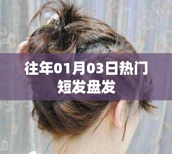 精选时尚短发盘发造型，新年热门发型推荐