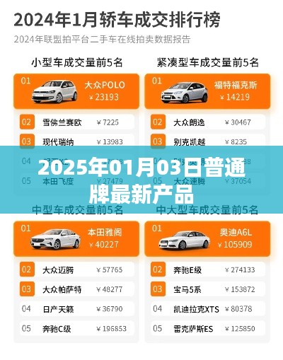 2025年1月新品发布，普通牌最新产品亮相