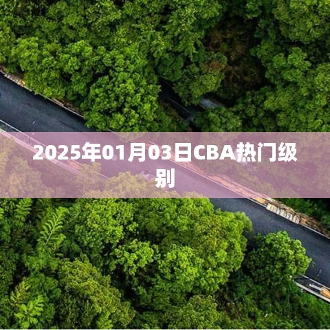 关于CBA热门级别的前瞻与展望，2025年1月3日动态