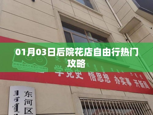 01月赏花自由行，后院花店深度攻略