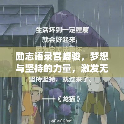 励志语录宫崎骏,梦想与坚持的力量,激发无限潜能