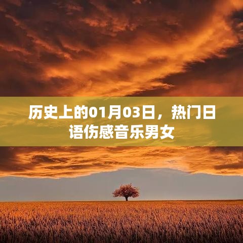 日语伤感音乐，历史上的1月3日热门男女情歌回顾