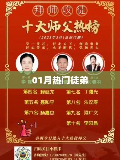热门徒弟盘点，一月新势力崛起