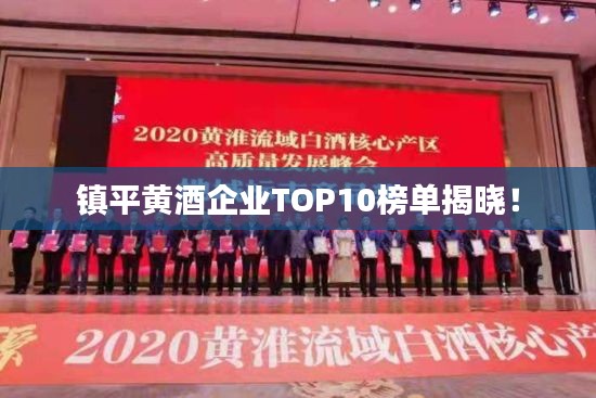 镇平黄酒企业TOP10榜单揭晓！